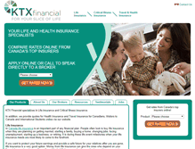 Tablet Screenshot of ktxfinancial.ca